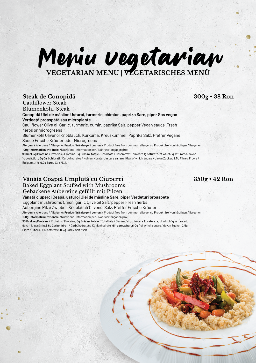 Meniu-vegetarian